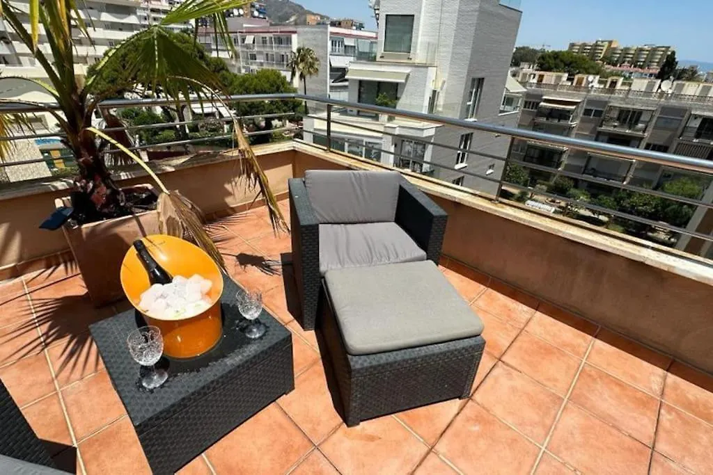 Atico Puerto Marina 2 Hab Con Piscina, 500M De La Plata Apartment Torremolinos