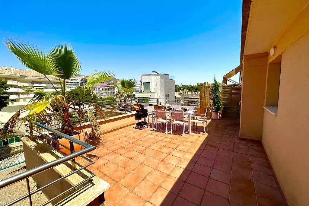 Atico Puerto Marina 2 Hab Con Piscina, 500M De La Plata Apartment Torremolinos Spain