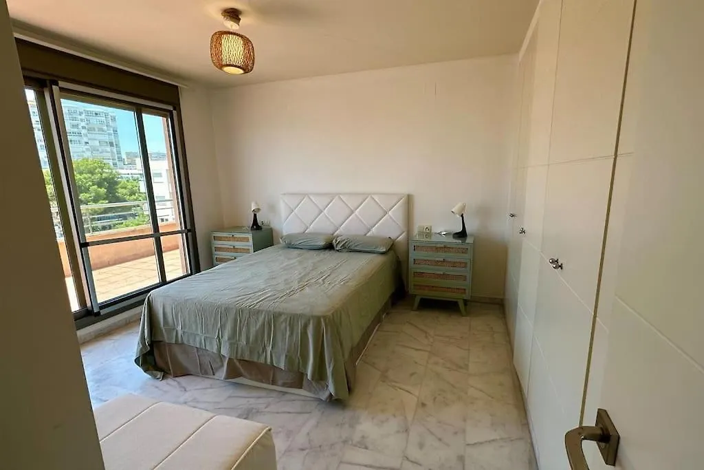 Atico Puerto Marina 2 Hab Con Piscina, 500M De La Plata Apartment Torremolinos
