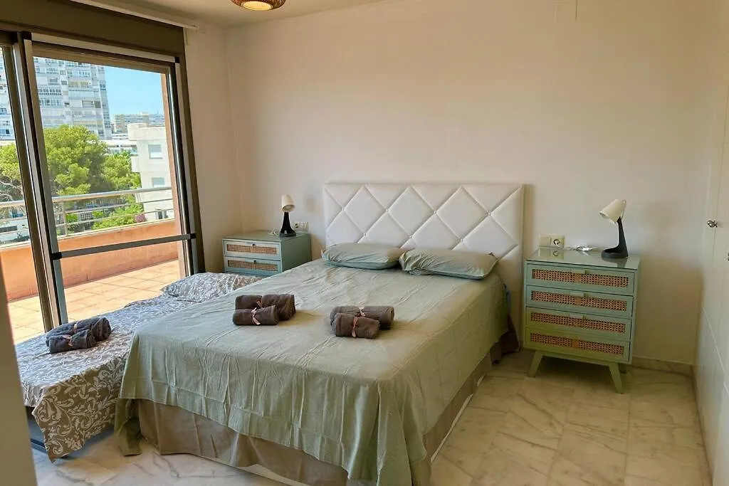 Atico Puerto Marina 2 Hab Con Piscina, 500M De La Plata Apartment Torremolinos