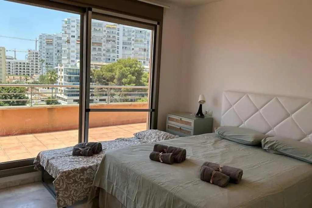 Atico Puerto Marina 2 Hab Con Piscina, 500M De La Plata Apartment Torremolinos