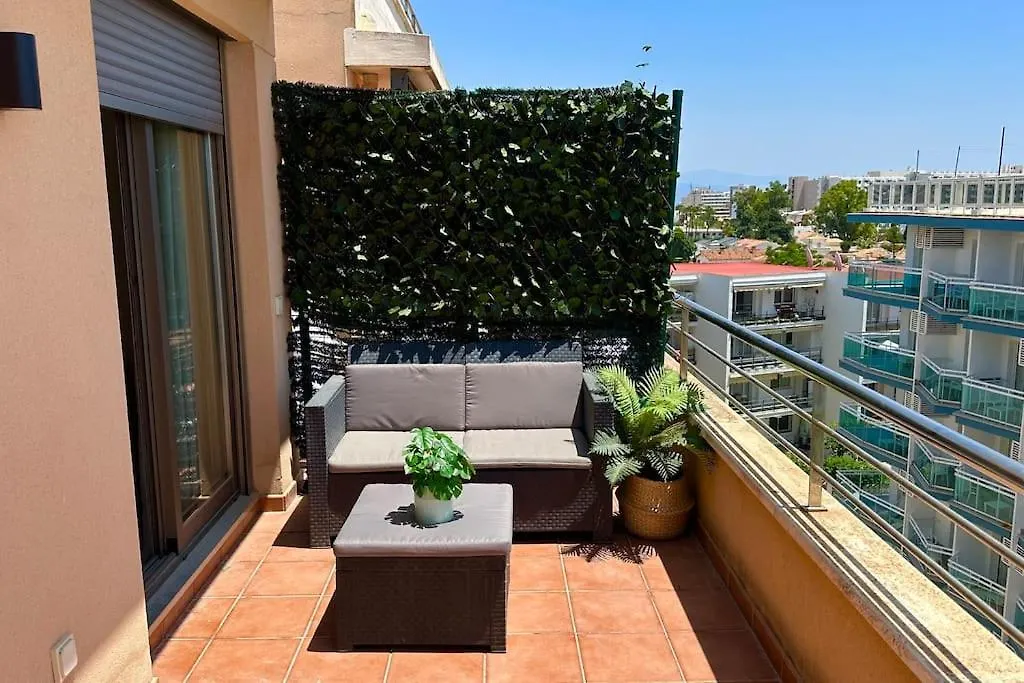 Atico Puerto Marina 2 Hab Con Piscina, 500M De La Plata Apartment Torremolinos