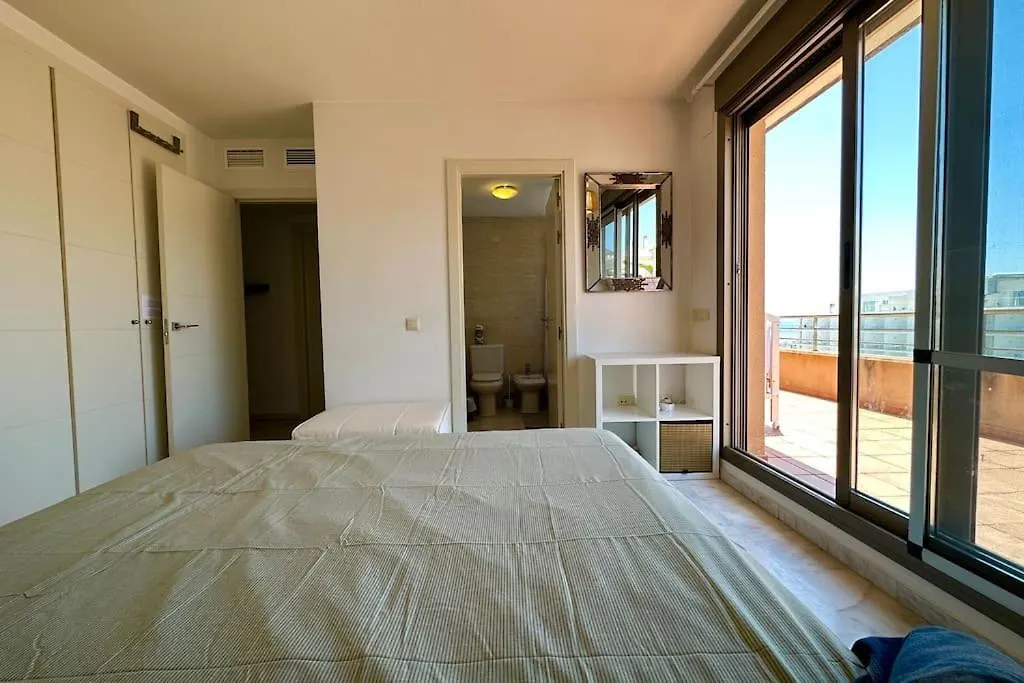 Apartmán Atico Puerto Marina 2 Hab Con Piscina, 500M De La Plata Torremolinos